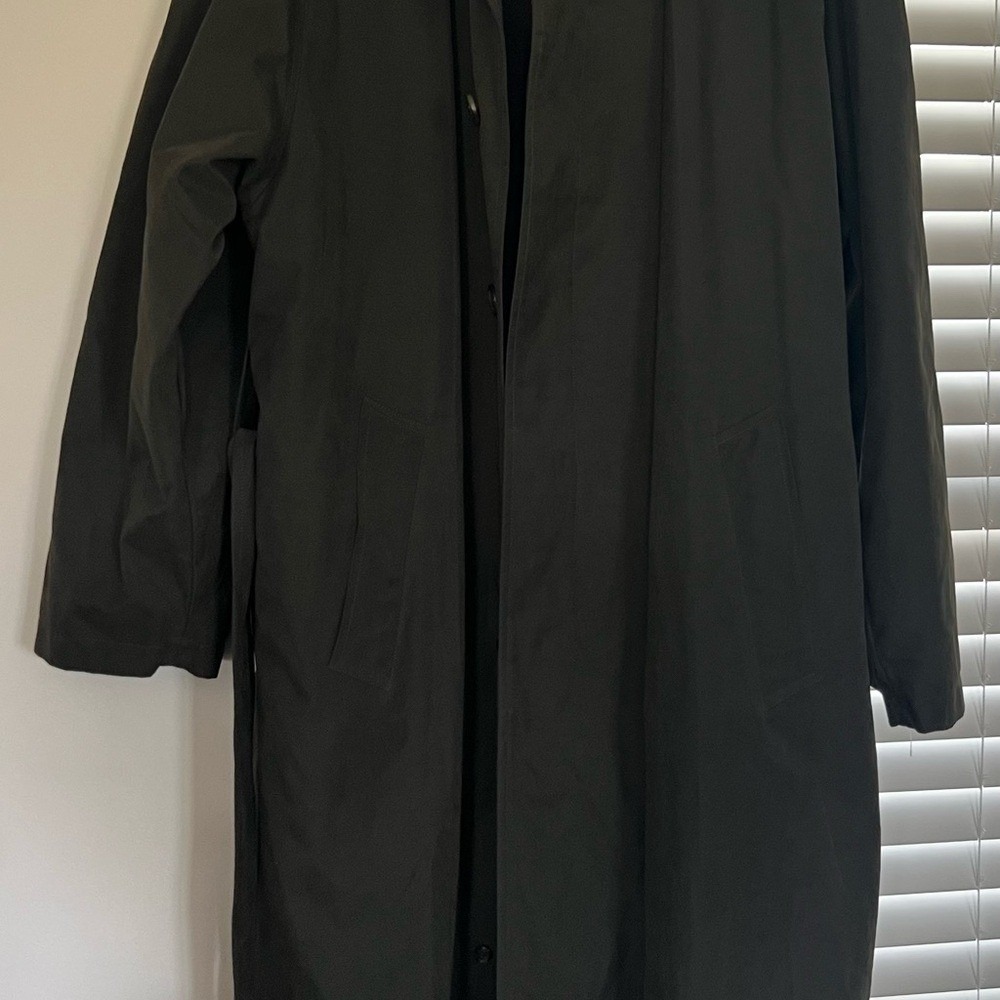 Stafford Men's Dark Trench Coat